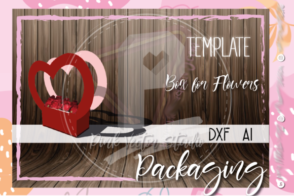 Love Box Flowers: 3D SVG Shapes for Handmade Gifting