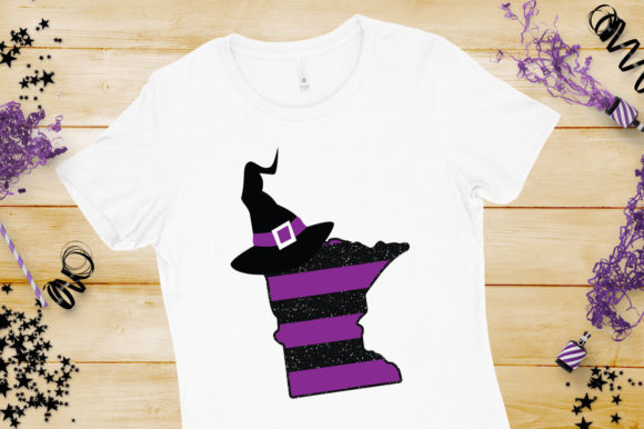 Minnesota Witch Hat Graphics for Crafts and Branding