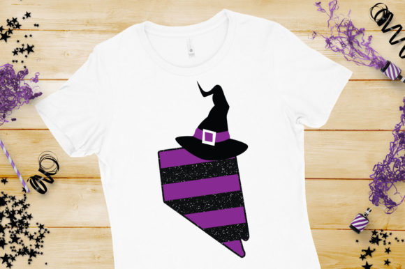 Nevada Witch Hat Graphics for Crafts and Branding