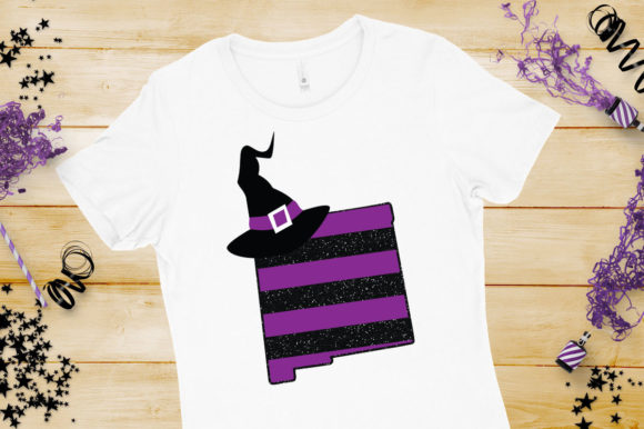 New Mexico Witch Hat Graphics for Crafts and Branding