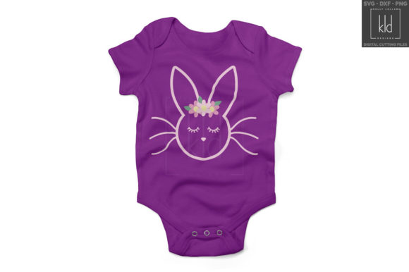 Sleepy Bunny Graphics for Crafts and Seasonal Branding