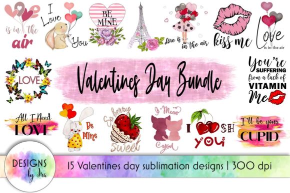 Valentines Day Sublimation Bundle